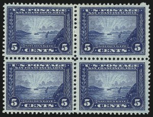 Sale 997, Lot 5962, 1913-15 Panama-Pacific Issue (Scott 397-404)