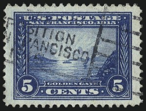 Sale 997, Lot 5964, 1913-15 Panama-Pacific Issue (Scott 397-404)