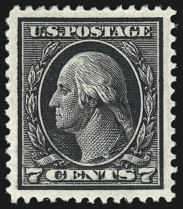 Sale 997, Lot 5982, 1912-14 Washington-Franklin Issue (Scott 405-423)