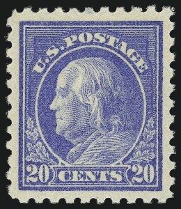 Sale 997, Lot 5988, 1913-15 Washington-Franklin Issues (Scott 424-460)