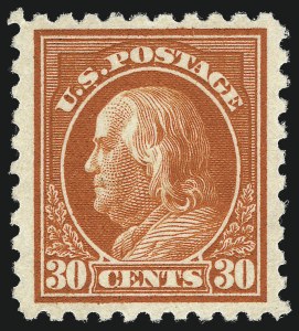 Sale 997, Lot 5989, 1913-15 Washington-Franklin Issues (Scott 424-460)
