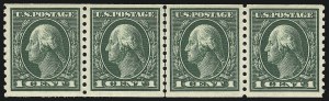 Sale 997, Lot 5994, 1913-15 Washington-Franklin Issues (Scott 424-460)