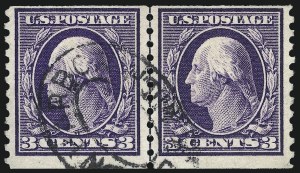 Sale 997, Lot 6001, 1913-15 Washington-Franklin Issues (Scott 424-460)