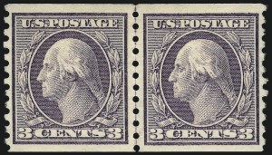 Sale 997, Lot 6014, 1913-15 Washington-Franklin Issues (Scott 424-460)