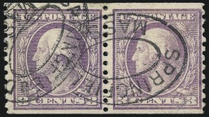 Sale 997, Lot 6015, 1913-15 Washington-Franklin Issues (Scott 424-460)