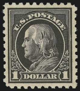 Sale 997, Lot 6020, 1913-15 Washington-Franklin Issues (Scott 424-460)
