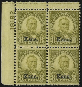 Sale 997, Lot 6122, 1922-29 and Later Issues (Scott 574 onwards)