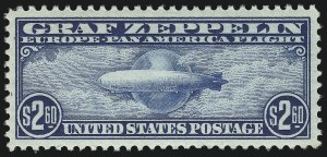 Sale Number 997, Lot Number 6186, Air Post Graf Zeppelin Issue (Scott C13-C15)