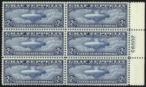 Sale 997, Lot 6191, Air Post Graf Zeppelin Issue (Scott C13-C15)