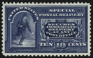 Sale 997, Lot 6203, Special Delivery, Registration (E, F)