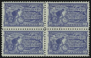 Sale 997, Lot 6211, Special Delivery, Registration (E, F)