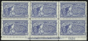 Sale 997, Lot 6212, Special Delivery, Registration (E, F)