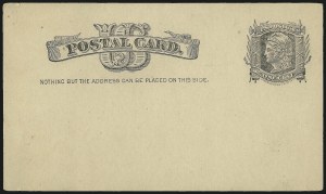 Sale 997, Lot 6378, The Falberg Collection of Postal Cards (UX1-UX9)