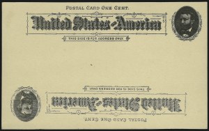 Sale 997, Lot 6386, The Falberg Collection of Postal Cards (UX10-UX14)