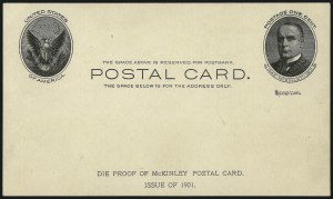 Sale 997, Lot 6409, The Falberg Collection of Postal Cards (UX17 Full Face McKinley)
