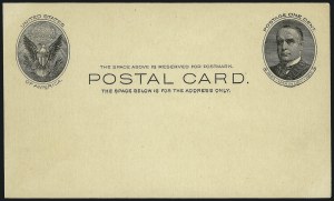 Sale 997, Lot 6410, The Falberg Collection of Postal Cards (UX17 Full Face McKinley)