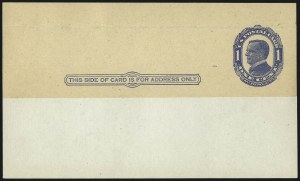 Sale 997, Lot 6418, The Falberg Collection of Postal Cards (UX18-UX27D)