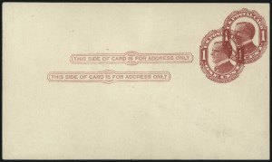 Sale 997, Lot 6422, The Falberg Collection of Postal Cards (UX18-UX27D)