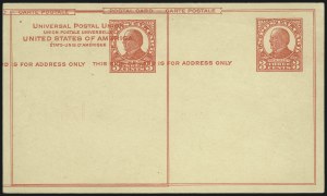 Sale 997, Lot 6441, The Falberg Collection of Postal Cards (UX28-UX39)