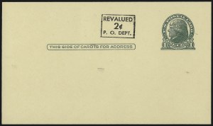 Sale 997, Lot 6445, The Falberg Collection of Postal Cards (UX28-UX39)