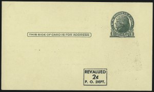 Sale 997, Lot 6449, The Falberg Collection of Postal Cards (UX41-UX48)