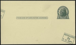 Sale 997, Lot 6452, The Falberg Collection of Postal Cards (UX41-UX48)