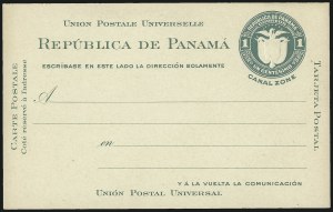 Sale 997, Lot 6553, The Falberg Collection - Canal Zone Postal Cards