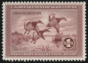Sale 997, Lot 6627, Hunting Permits (RW)