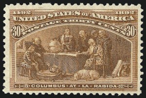 Sale 997, Lot 6731, Group Lots by Issue, 1c-30c Columbian (230-237, 239) Sale 997, Lot 6731, Group Lots by Issue