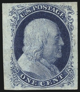 Sale 998, Lot 100, Plate One Late Inverted Transfers