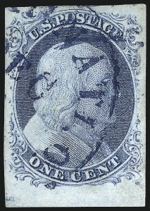 Sale 998, Lot 157, Plate One Late Gem Examples