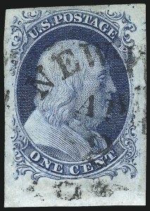 Sale 998, Lot 158, Plate One Late Gem Examples