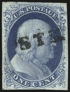 Sale 998, Lot 187, Plate One Late Gem Examples