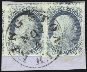 Sale 998, Lot 208, Plate One Late Gem Pairs