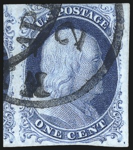 Sale 998, Lot 22, Plate One Early - Type II Gem Examples