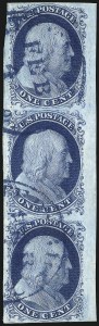 Sale 998, Lot 220, Plate One Late Strips
