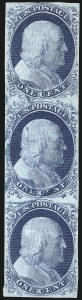 Sale 998, Lot 222, Plate One Late Strips