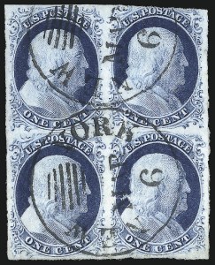 Sale 998, Lot 228, Plate One Late Blocks