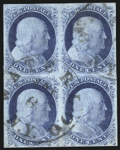 Sale 998, Lot 229, Plate One Late Blocks