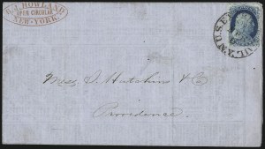 Sale 998, Lot 248, Plate One Late On Cover