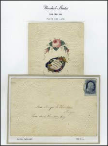 Sale 998, Lot 253, Plate One Late On Cover