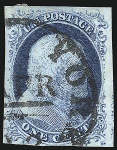 Sale 998, Lot 26, Plate One Early - Type II Gem Examples