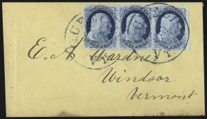 Sale 998, Lot 278, Plate One Late On Cover