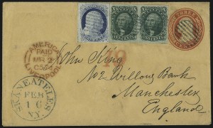 Sale 998, Lot 293, Plate One Late On Cover