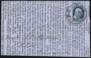 Sale 998, Lot 295, Plate One Late On Cover