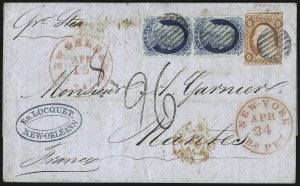 Sale 998, Lot 296, Plate One Late On Cover
