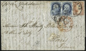 Sale 998, Lot 299, Plate One Late On Cover