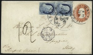 Sale 998, Lot 302, Plate One Late On Cover
