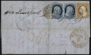 Sale 998, Lot 303, Plate One Late On Cover