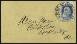 Sale 998, Lot 367, Plate Two On Cover